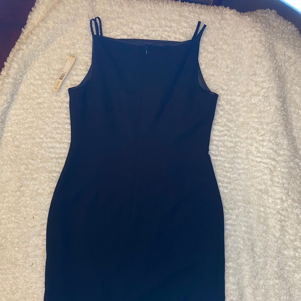 NWT Amanda Smith Petite Black Dress